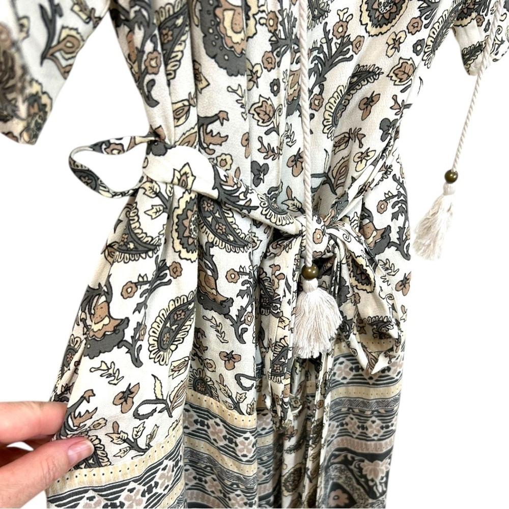 Spell & The Gypsy Collective, NWT, Women’s ‘Journey Romper’ in Ash, White, Small - Picture 12 of 16